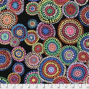 Kaffe Fassett - Mosaic Circles - Black PWGP176-BLACK