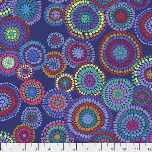 Kaffe Fassett - Mosaic Circles - Blue PWGP176-BLUE