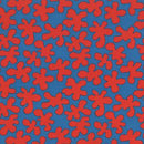 Kaffe Fassett Artisan - Squiggle - Red PWKF005-REDXX