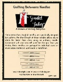 Quilting Betweens Needles Sampler Card QBP-100S
