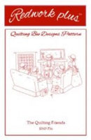 The Quilting Friends Redwork Plus Blank Note Cards RNC-736